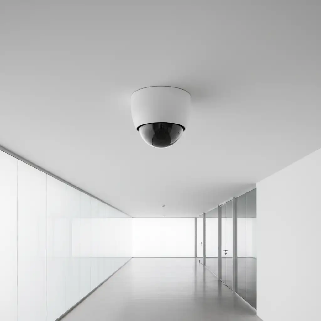 Clean indoor dome camera