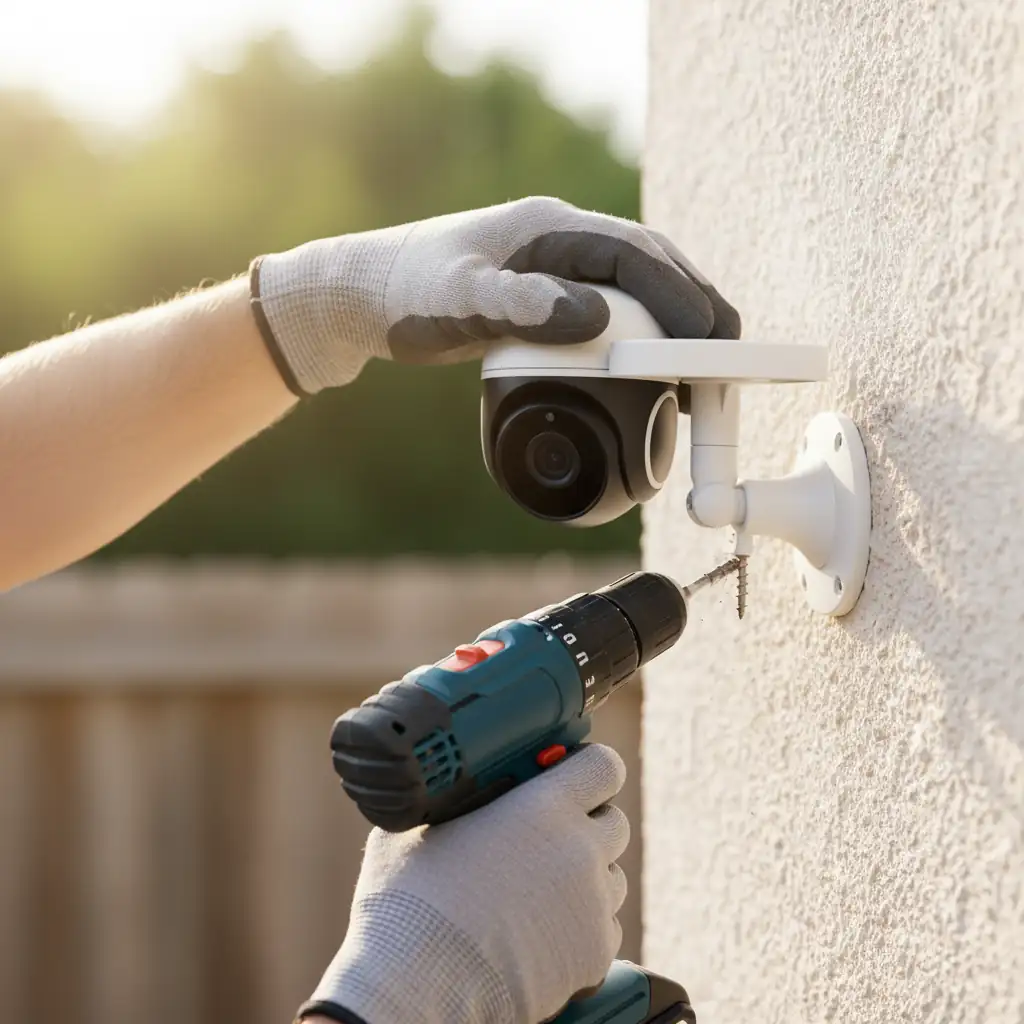 Mounting a camera bracket